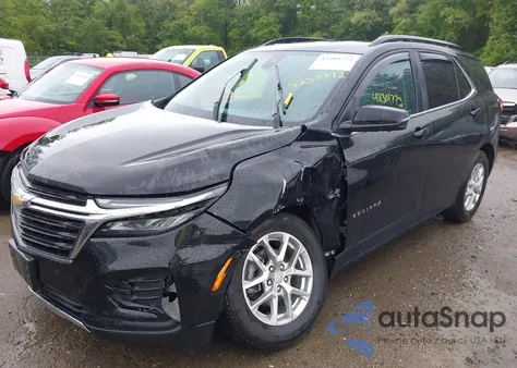 2022 Chevrolet Equinox Awd Lt из США, поврежденный, VIN 3GNAXUEV9NL110154